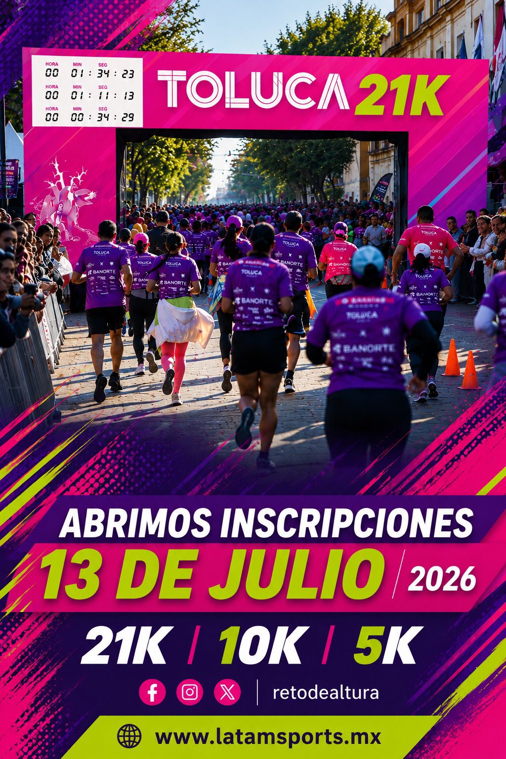 Toluca Medio Maratón 2026